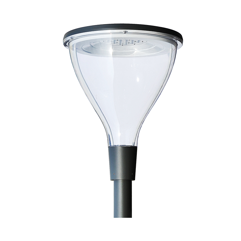 YMLED-6135 유럽 스타일 PC 커버 LED 포스트 탑 램프 포함