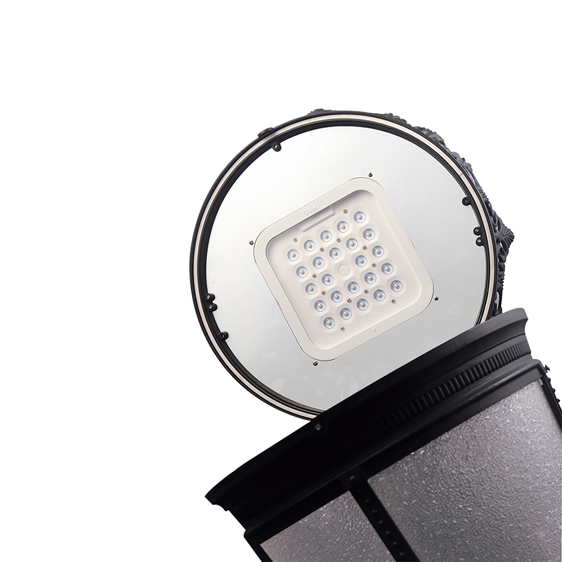YMLED-6125 클래식 유럽 알루미늄 LED 포스트 탑 라이트