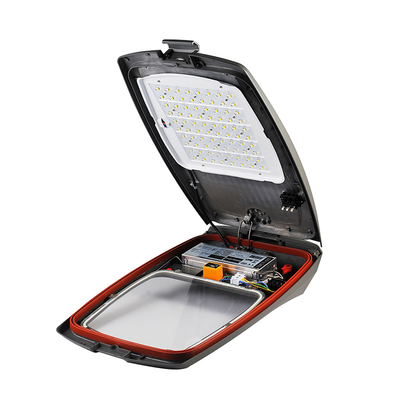YMLED-6408L 강화 유리 커버 LED 가로등이 있는 고휘도 다이캐스팅 알루미늄 YMLED-6408L 강화 유리 커버 LED 가로등이 있는 고휘도 다이캐스팅 알루미늄